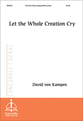 Let the Whole Creation Cry Two-Part choral sheet music cover